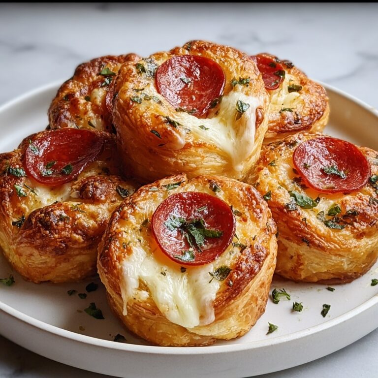 Mozzarella Pepperoni Croissant Rolls Recipe