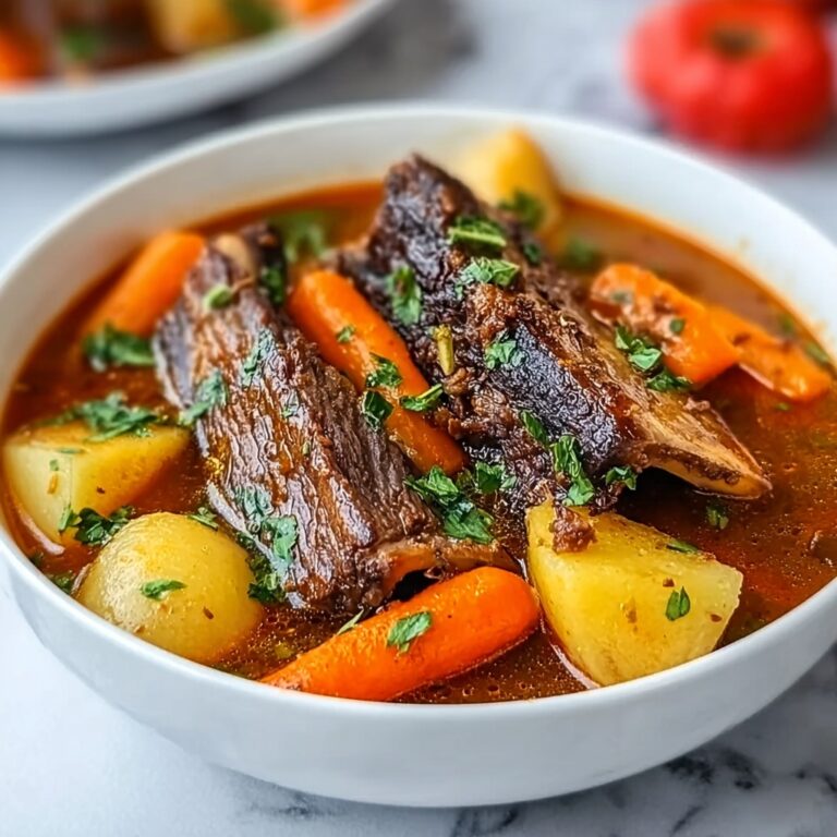 Apple Carrot Beef Rib Soup Recipe