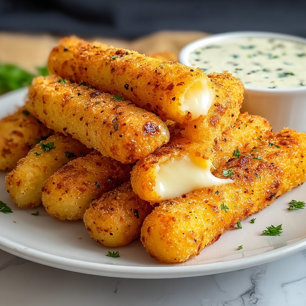 Potato Cheese Sticks Recipe - Recipe Image
