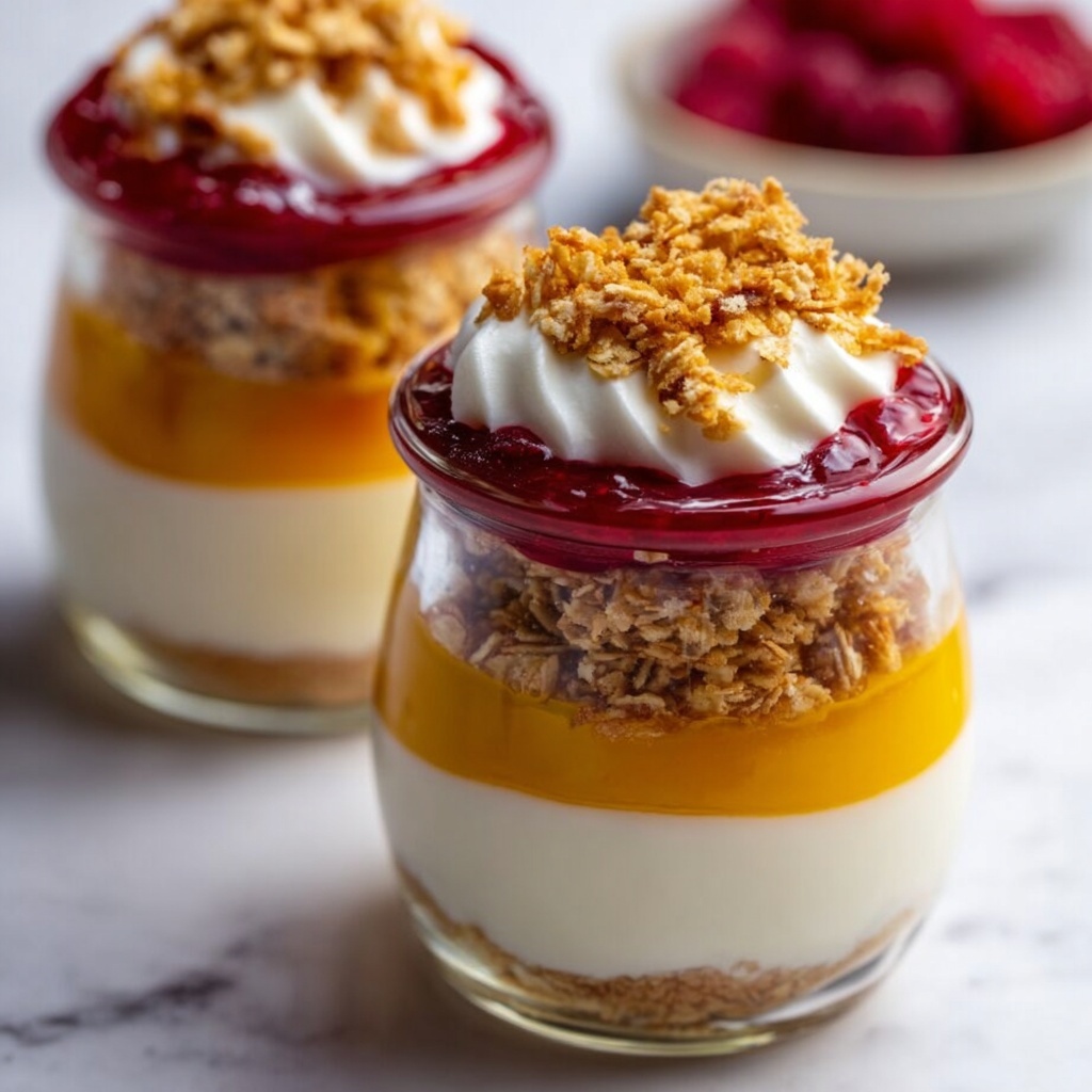 Leftover Cranberry Sauce Parfait Recipe - Recipe Image