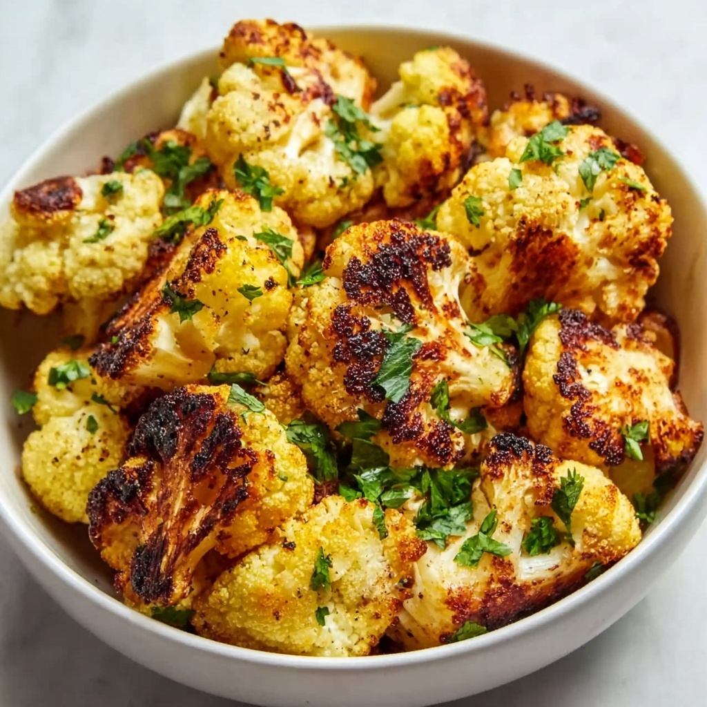 Crispy Parmesan Roasted Cauliflower Recipe - Recipe Image