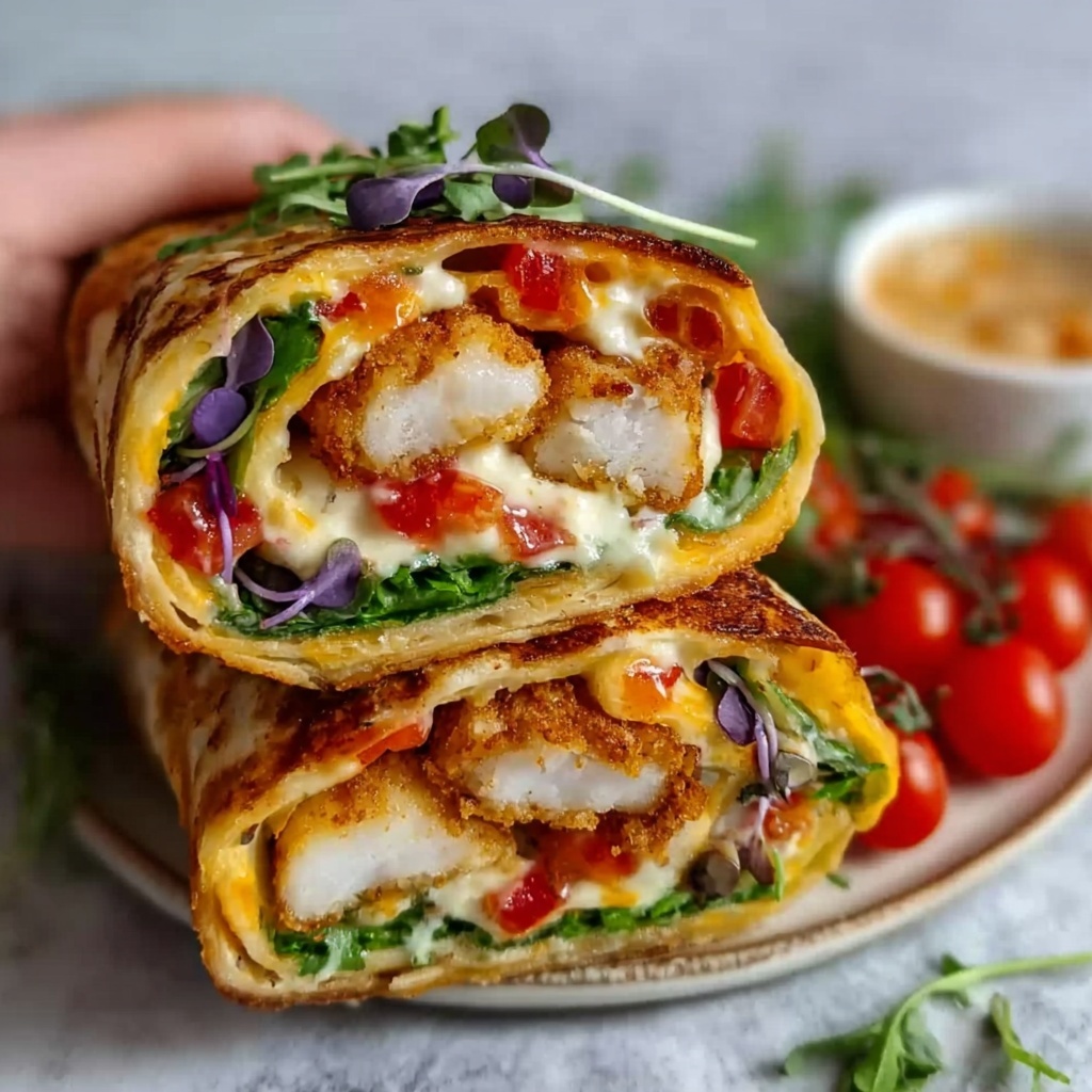 Crispy Halloumi Wraps Recipe - Recipe Image