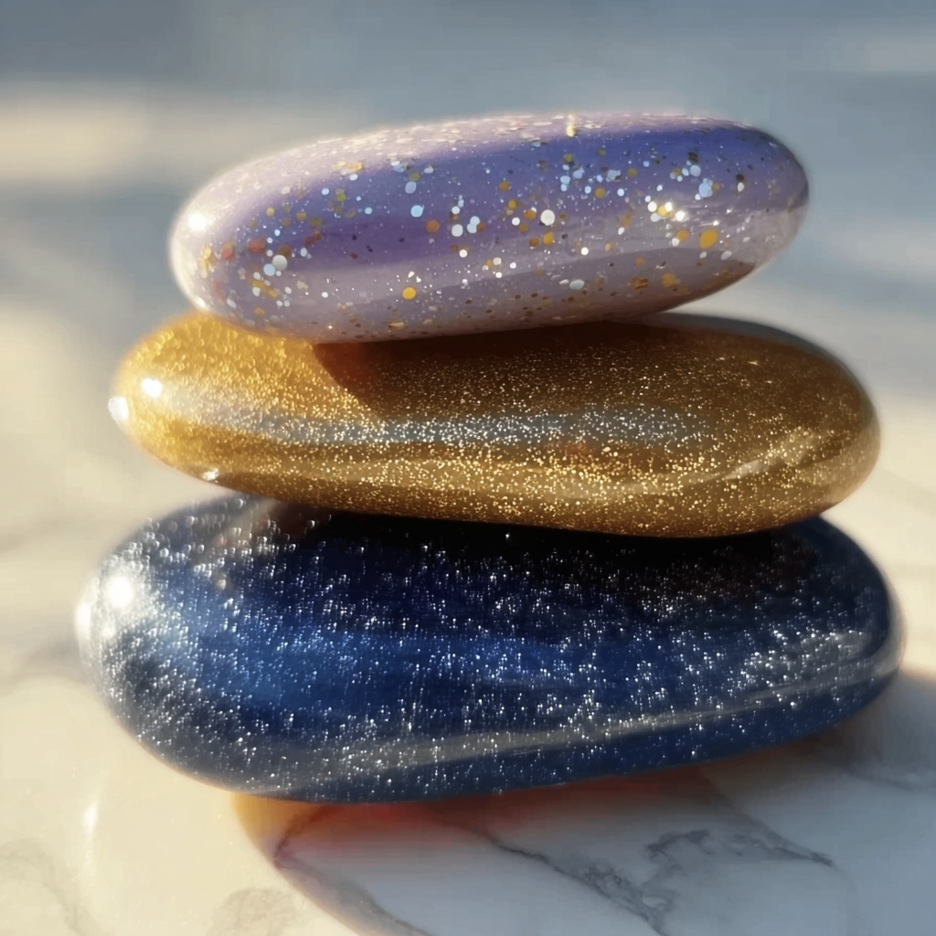 DIY Worry Stones: Craft Your Own Calming Gems Recipe - Recipe Image