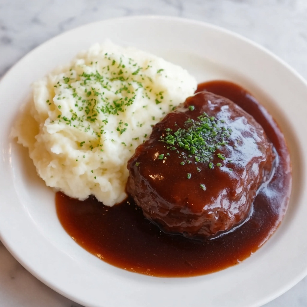 Easy Salisbury Steak Recipe - Recipe Image