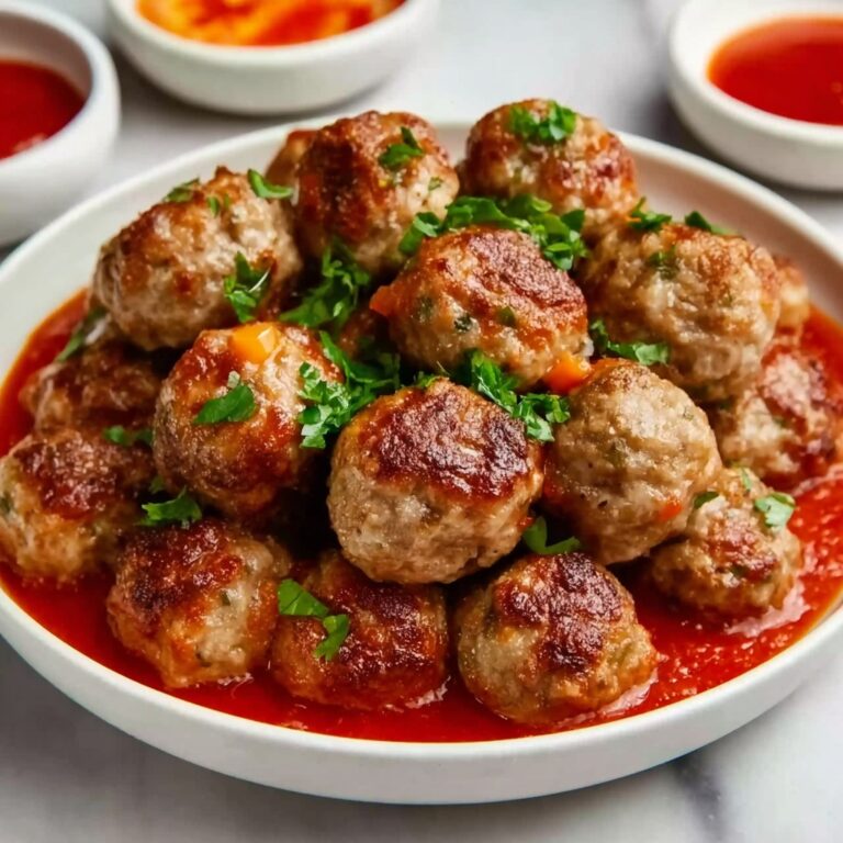 Mini Meatballs with Marinara Sauce Recipe