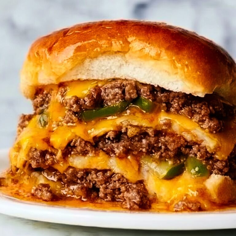 Crockpot Cheeseburgers Recipe