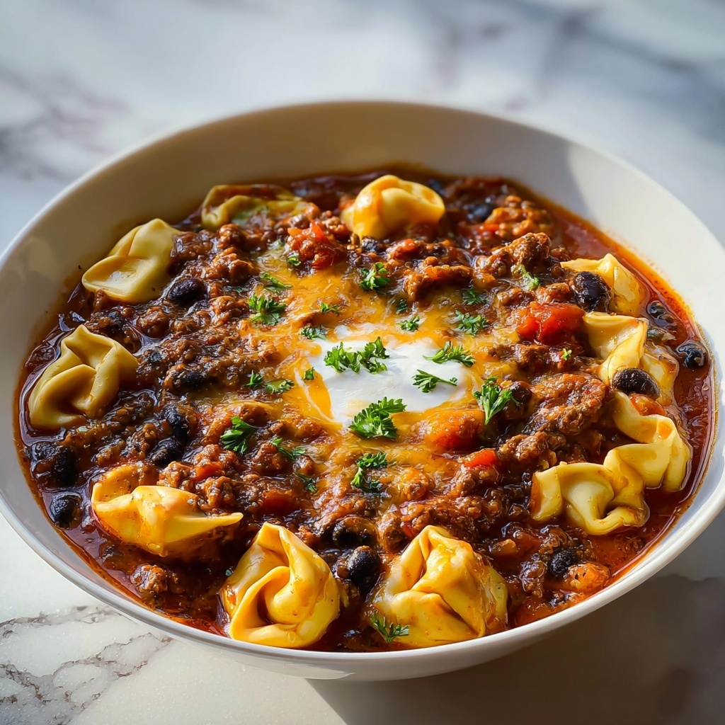 Cheesy Beef Enchiladas Tortellini Recipe - Recipe Image