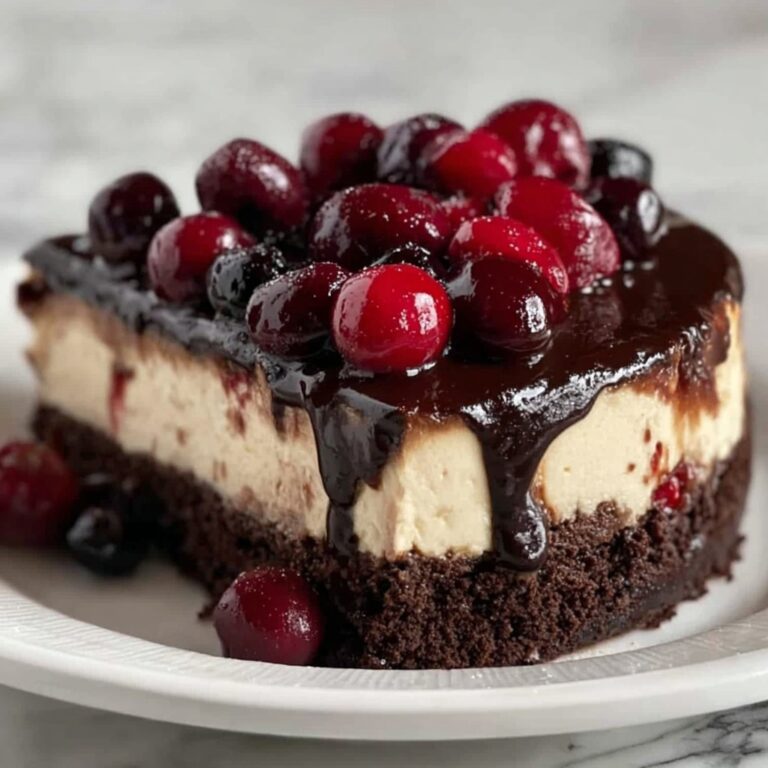 Decadent Black Forest Cheesecake Recipe