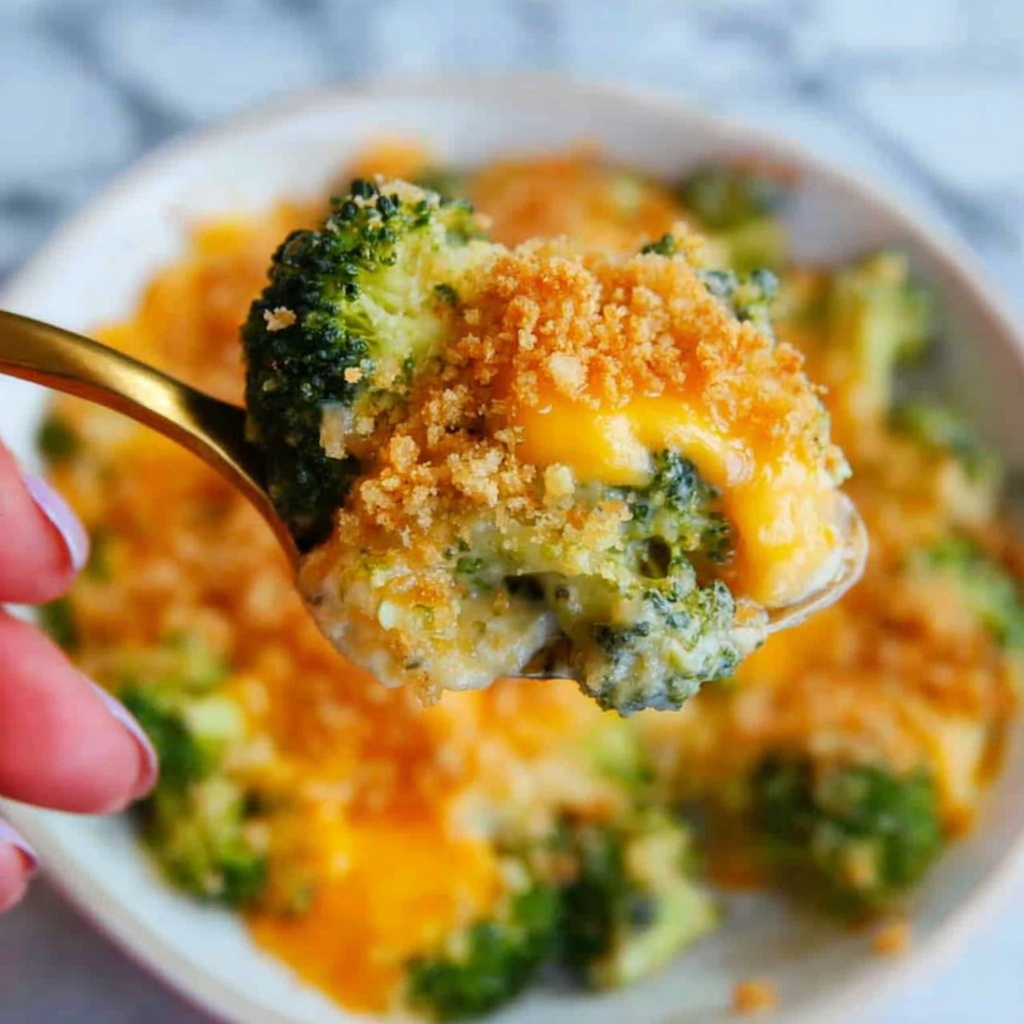 Velveeta Broccoli Casserole Recipe - Recipe Image