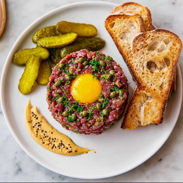 Classic Steak Tartare (Beef Tartare) Recipe