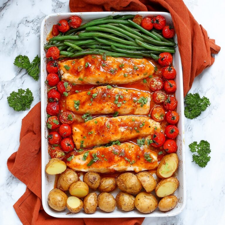 Maple Glazed Sheet Pan Salmon Recipe