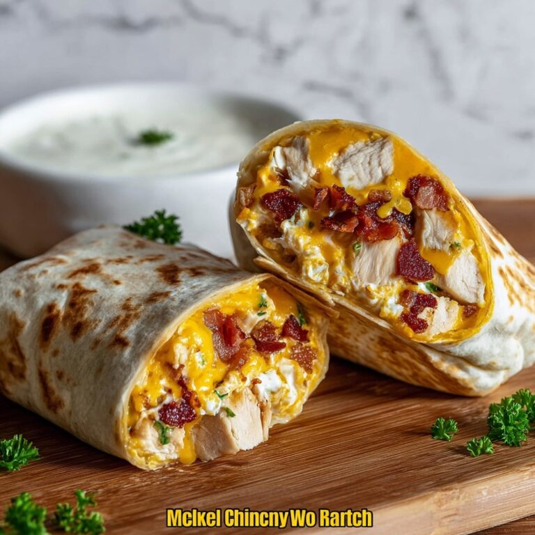 Tasty Bacon Ranch Chicken Wraps Recipe