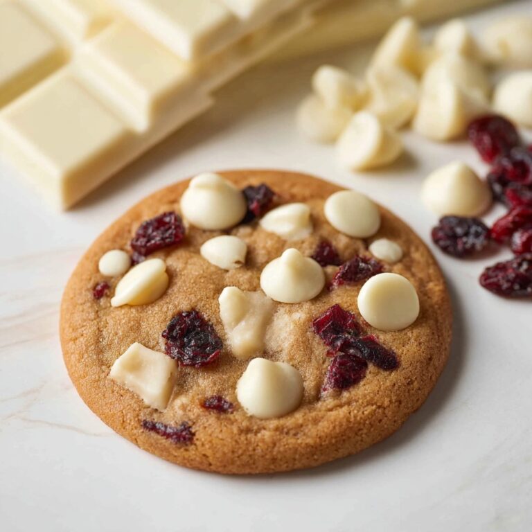 Best Cranberry White Chocolate Chip Cookies Recipe