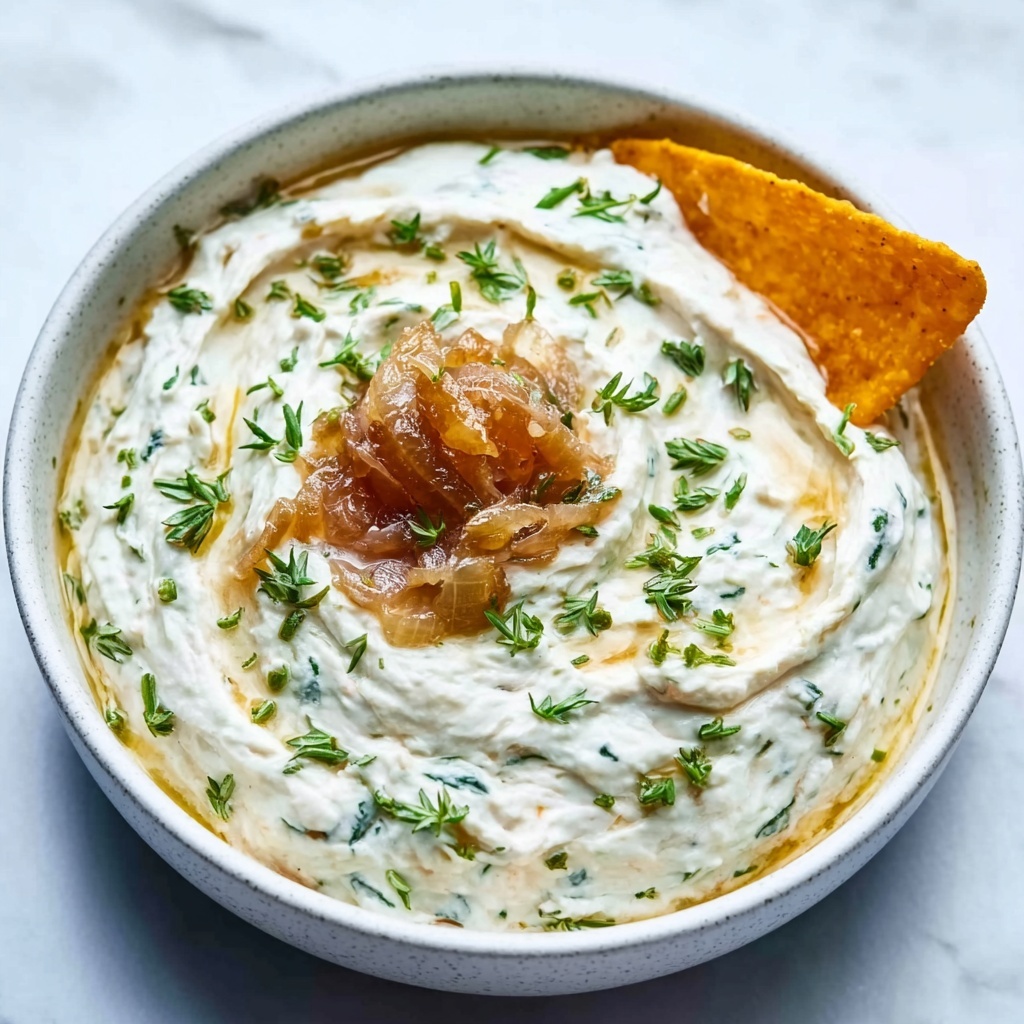 Caramelized Onion Dip Recipe - Recipe Image