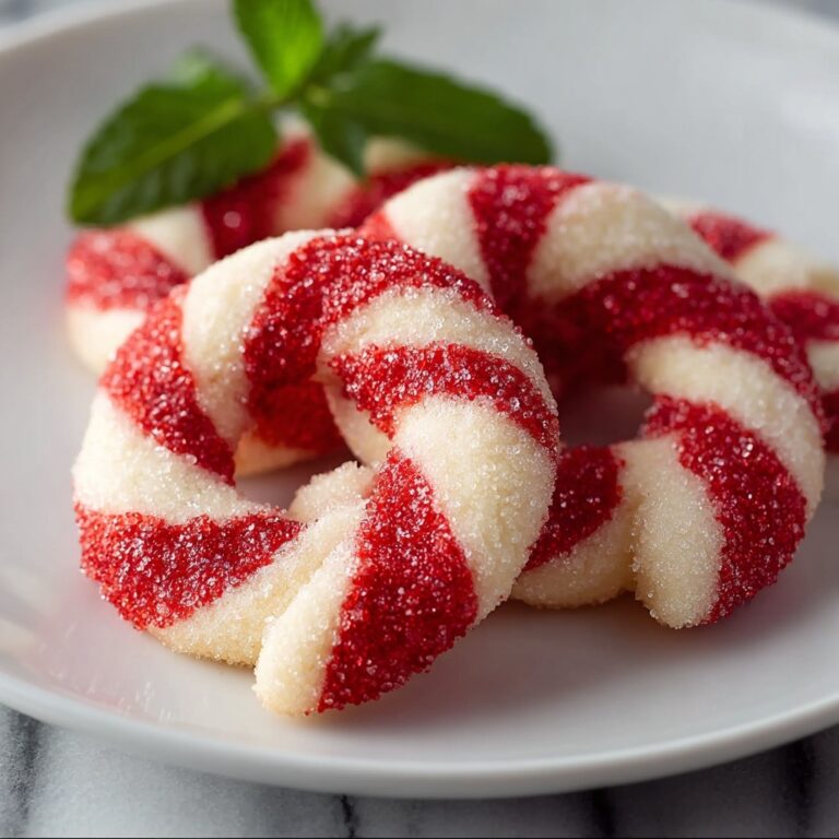 Festive Candy Cane Cookies: Irresistibly Tender, Perfect Stripes Recipe