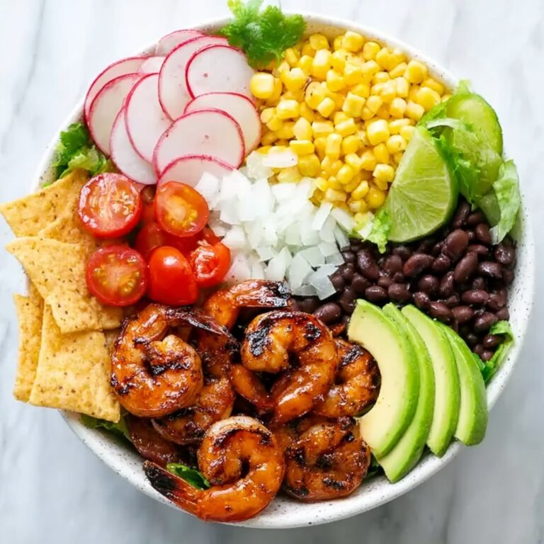 Grilled Shrimp Taco Bowl Recipe