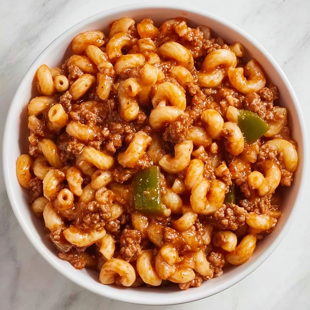 One-Pot Macaroni and Beef Recipe - Recipe Image
