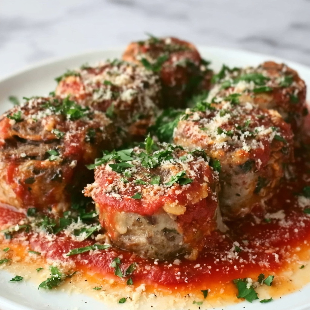 Traditional Italian Beef Braciole (Involtini) in Tomato Sauce Recipe - Recipe Image