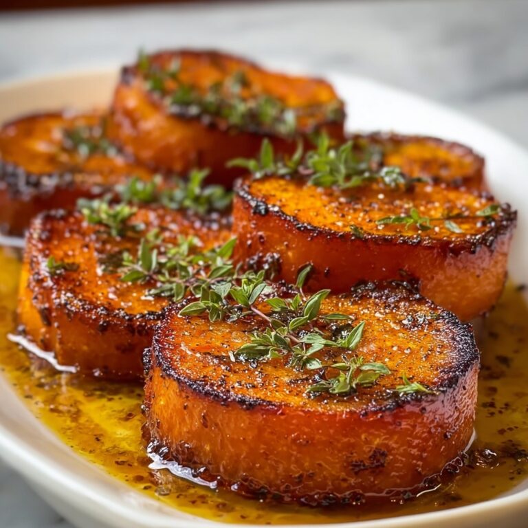 Melting Sweet Potatoes: Roasted with Garlic and Herb Glaze Recipe