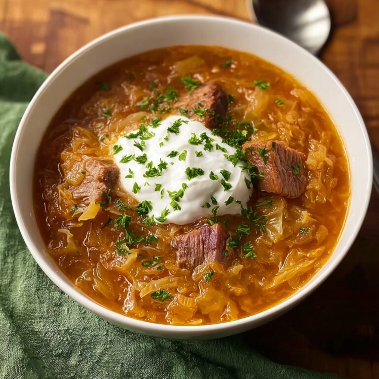 Classic Pork and Sauerkraut Goulash Recipe