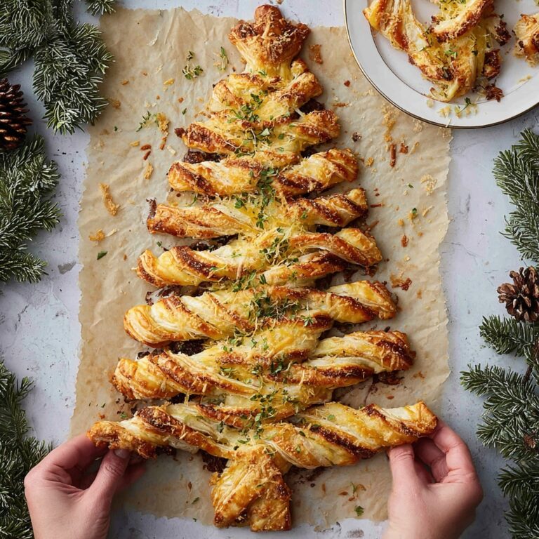 Puff Pastry Christmas Tree Appetizer Recipe