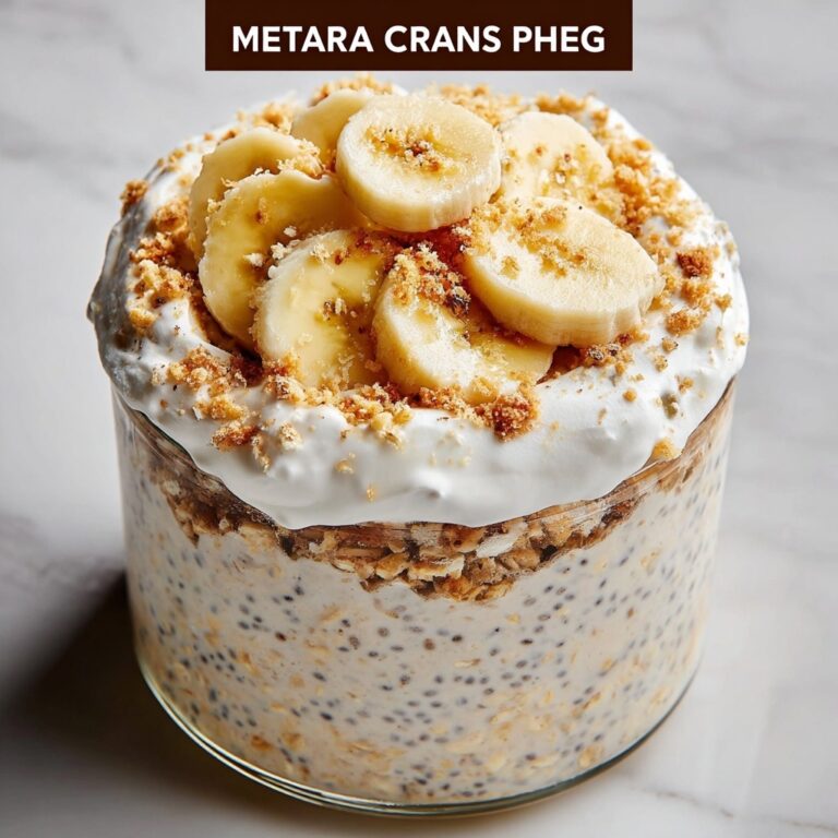 Banana Cream Pie Overnight Oats Recipe