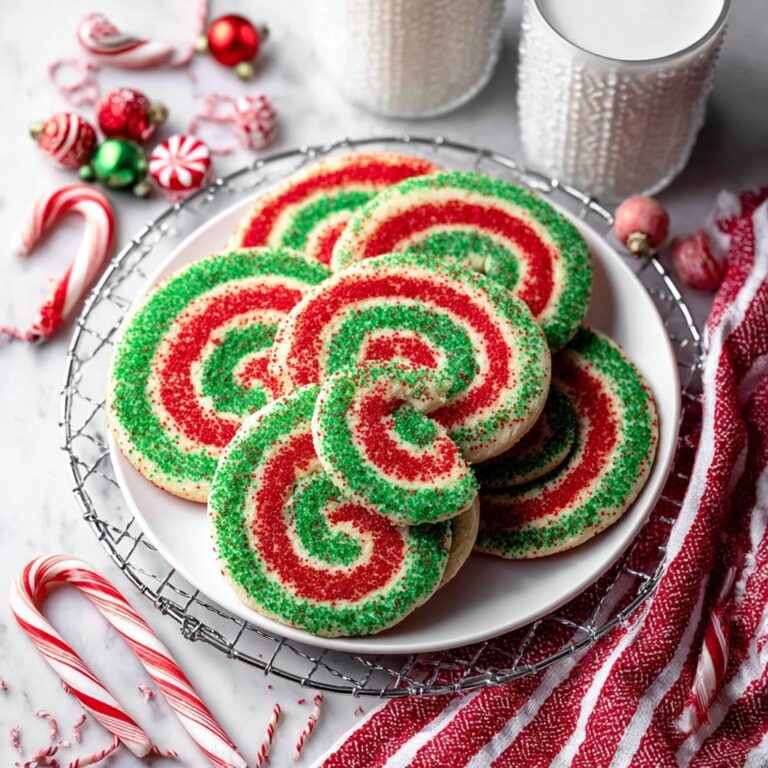 Peppermint Pinwheel Cookies Recipe