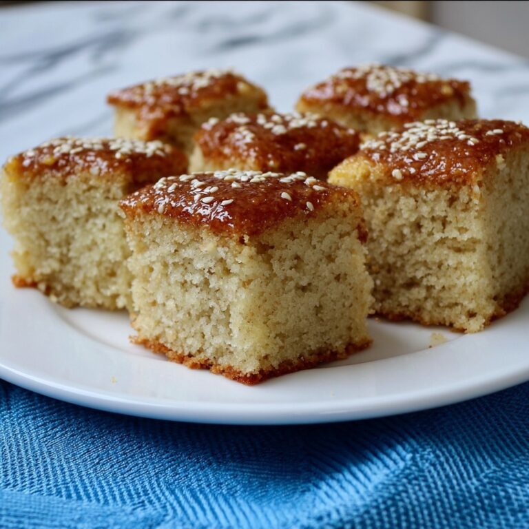Tahini Banana Snack Cake Recipe