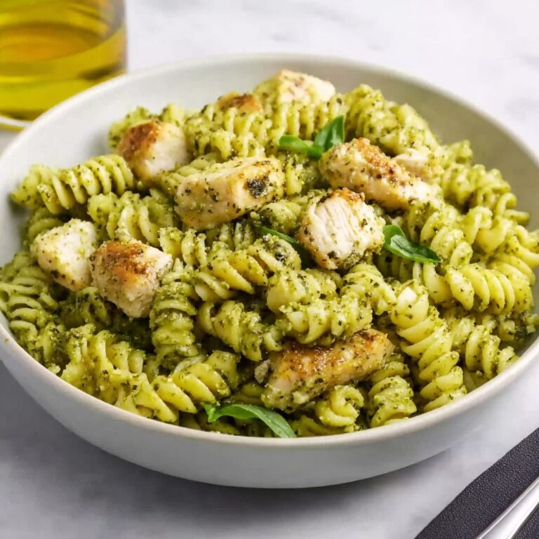 Salmon Pesto Pasta Recipe