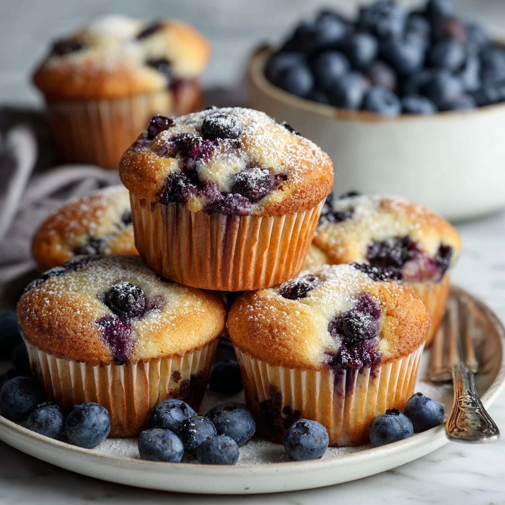 Vanilla Blueberry Protein Muffins: The Perfect Healthy Breakfast Recipe - Recipe Image