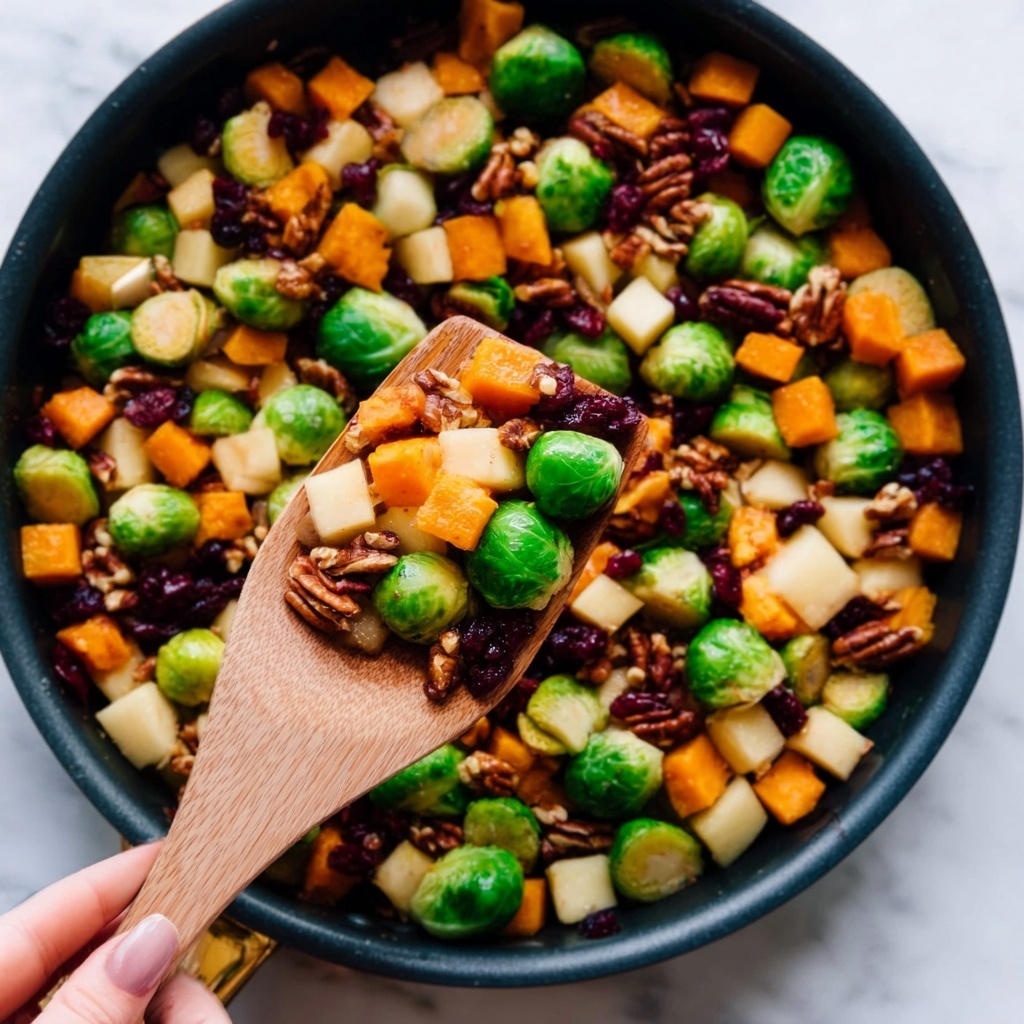 Harvest Chicken and Veggie Skillet with Cranberries and Pecans Recipe - Recipe Image