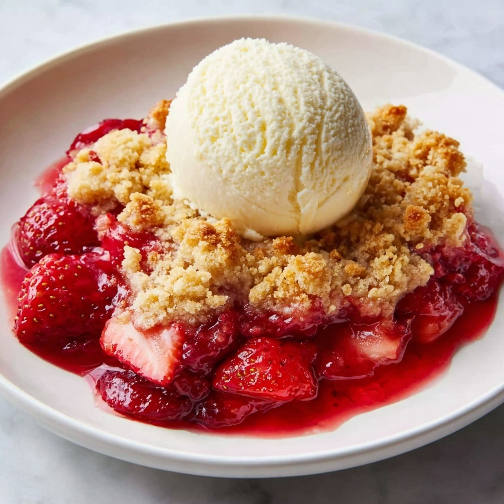 Strawberry Cobbler Recipe - Recipe Image