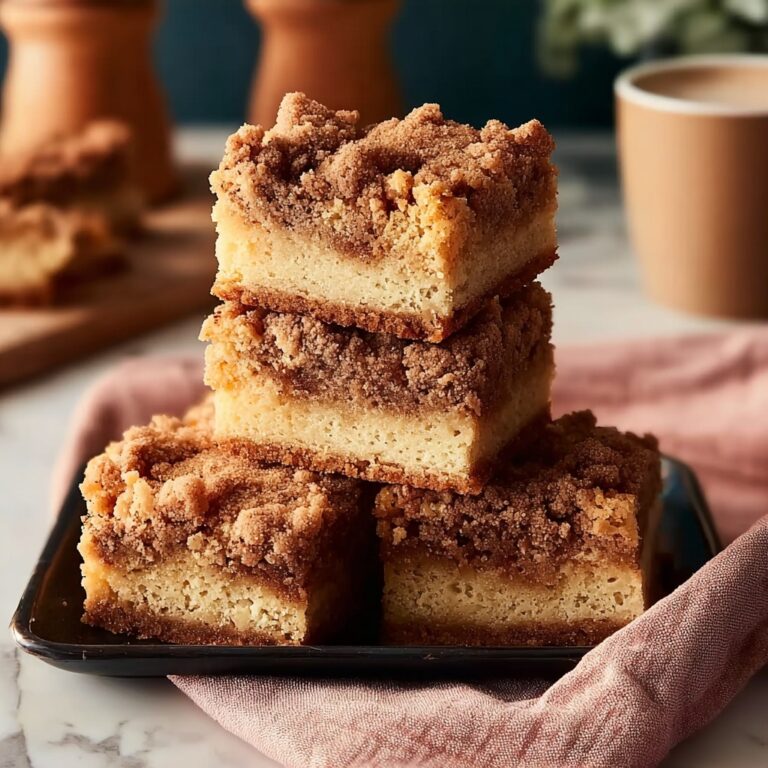 Buttery Cinnamon Streusel Coffee Cake Recipe