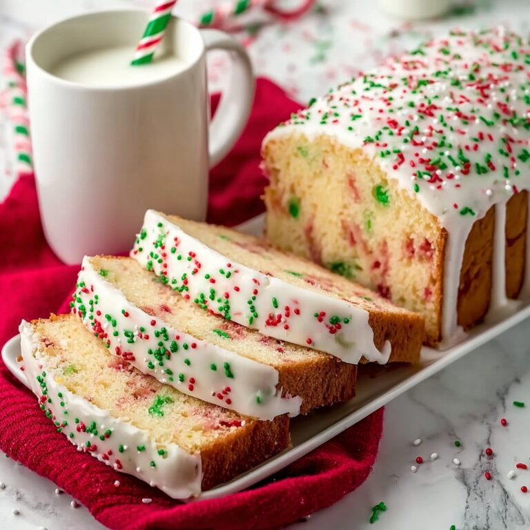 Festive Christmas Sprinkle Bread Recipe