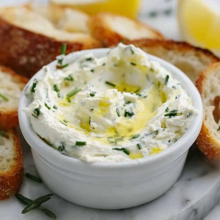 Lemon, Cream Cheese and Herb Spread Recipe