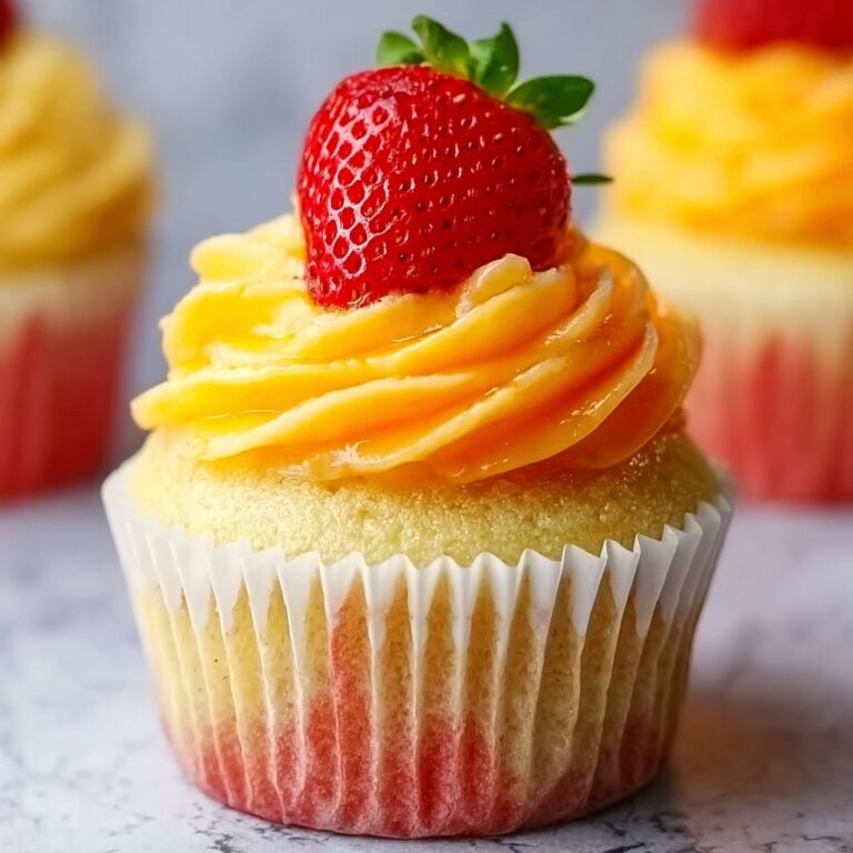 Strawberry Mango Cupcakes Recipe