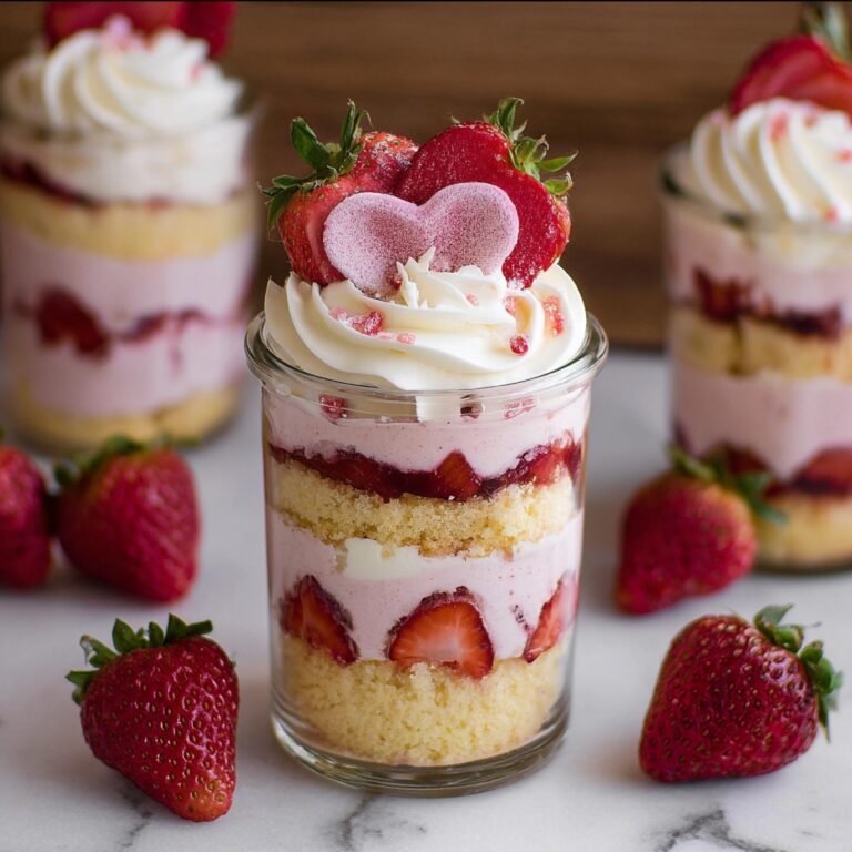 Strawberry Shortcake Dessert Cups (Irresistibly Pretty Mini Parfaits) Recipe