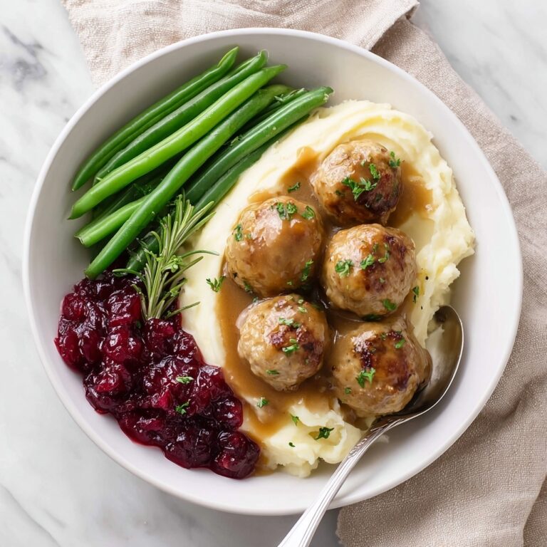 Turkey and Stuffing Meatballs Recipe