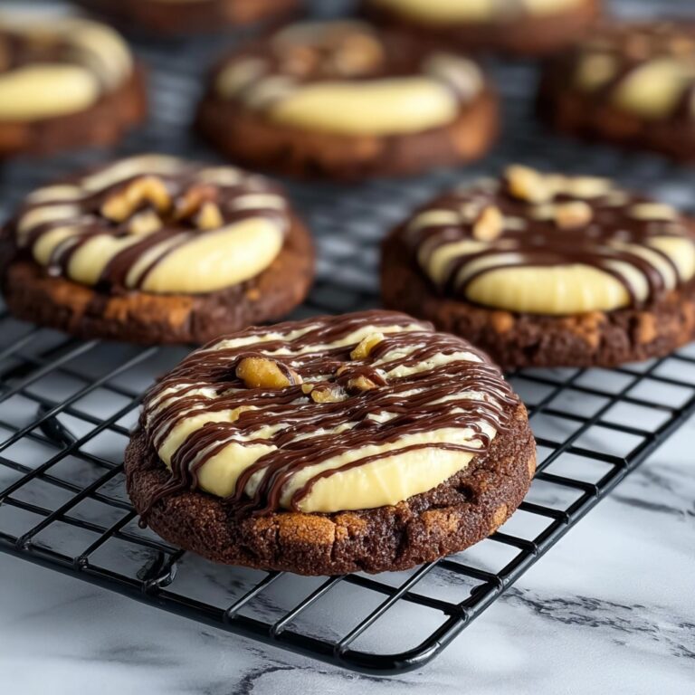 Peanut Butter Chocolate Thumbprint Cookies Recipe