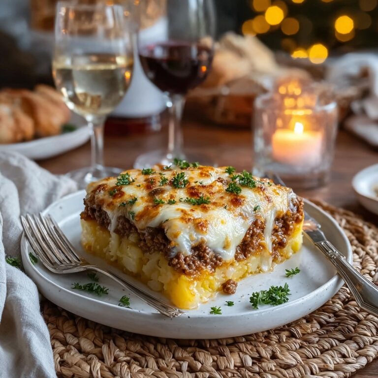 Cozy Ground Beef and Potatoes Casserole – Easy Family Comfort Recipe