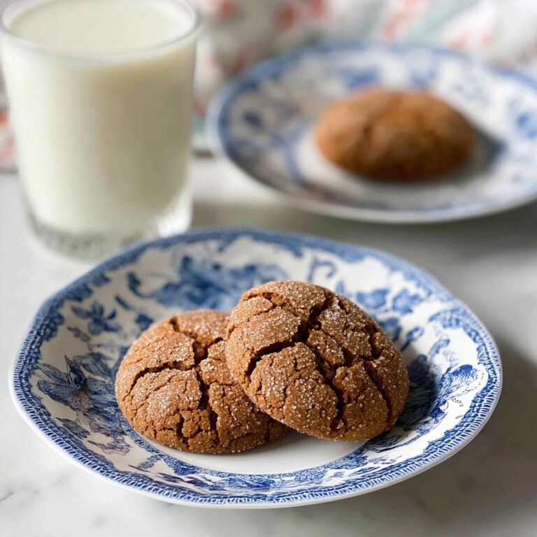 Gingersnap Cookies Recipe