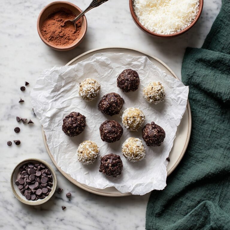 Quick & Easy Mint Chocolate Energy Balls Recipe
