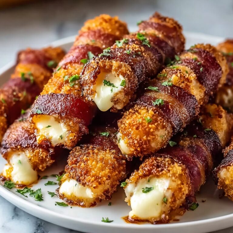 Nashville Hot Bacon-Wrapped Mozzarella Sticks Recipe