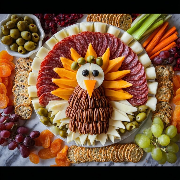 Thanksgiving Charcuterie Board (Turkuterie Board) Recipe