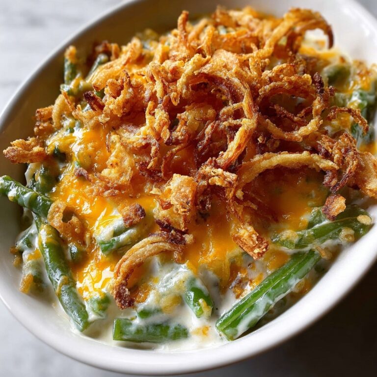 Sour Cream Green Bean Casserole Recipe