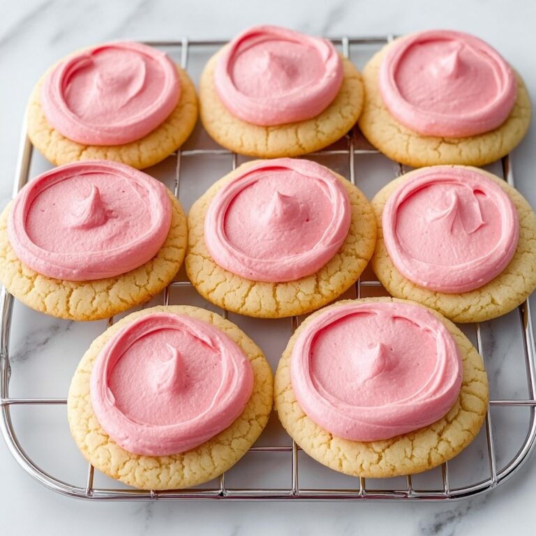 Crumbl Sugar Cookies with Sweet Almond Icing Recipe