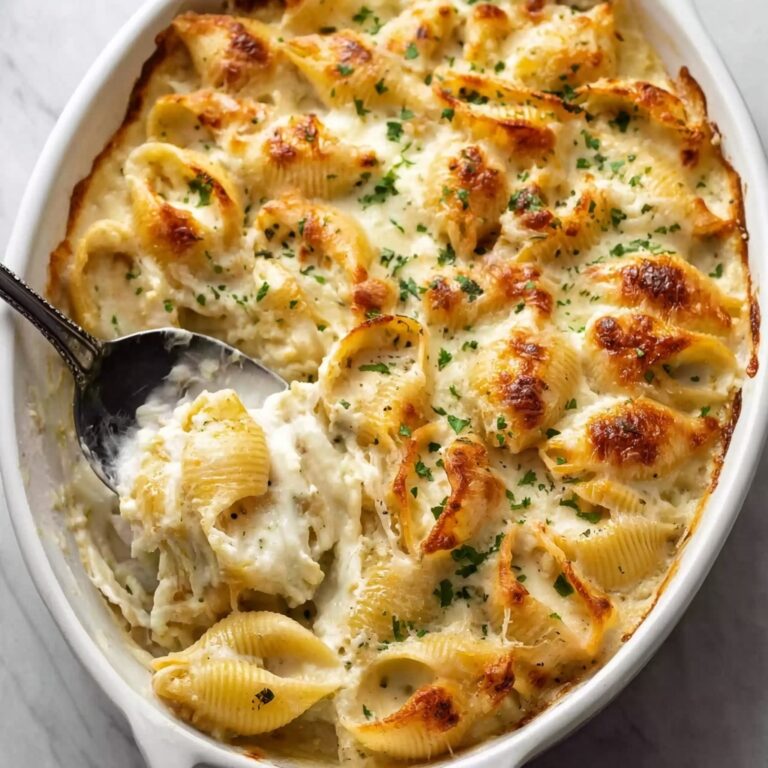 Alfredo Tortellini Bake Recipe