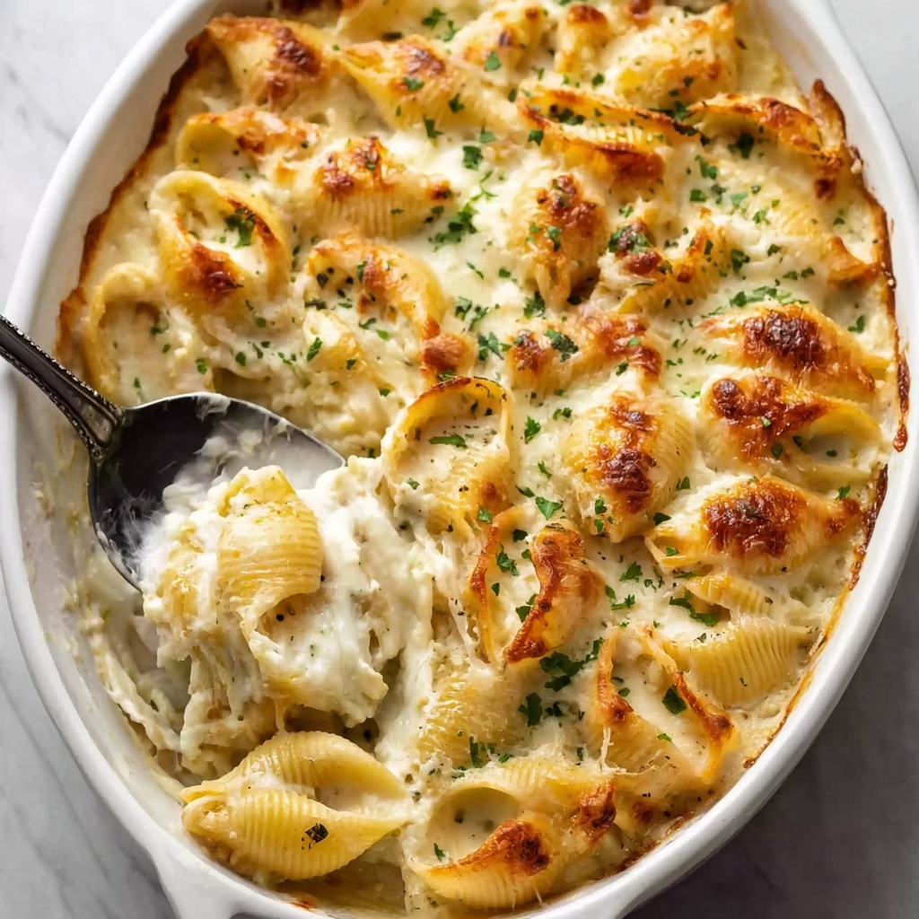 Alfredo Tortellini Bake Recipe - Recipe Image