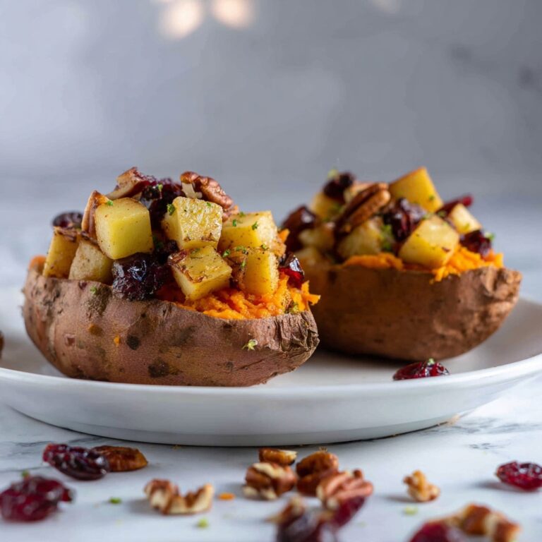 Cranberry Apple Twice-Baked Potatoes Recipe
