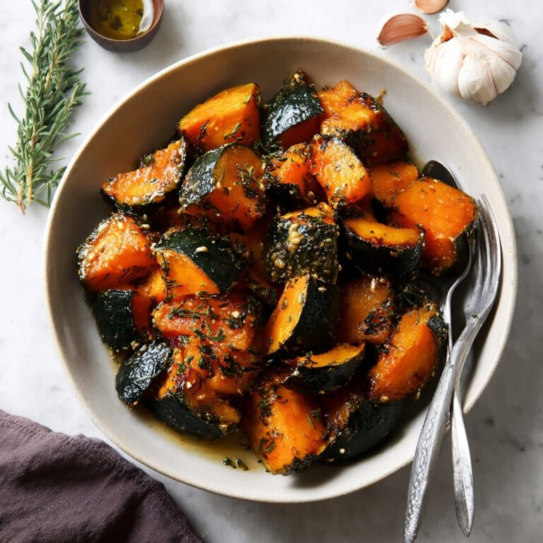 Simple Roasted Kabocha Squash Cubes Recipe